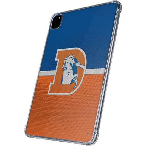 NFL Denver Broncos Vintage iPad Pro 11in (2024) Clear Case