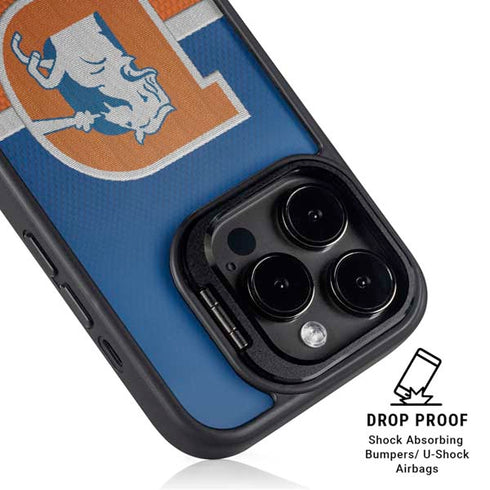 NFL Denver Broncos Vintage iPhone 13 Pro Kickstand Case
