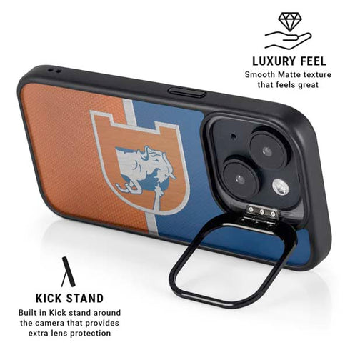 NFL Denver Broncos Vintage iPhone 14 Kickstand Case