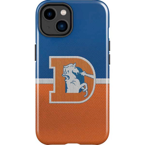 NFL Denver Broncos Vintage iPhone 15 Impact Case