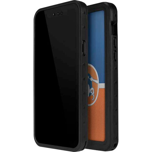 NFL Denver Broncos Vintage iPhone 15 Plus Waterproof Case