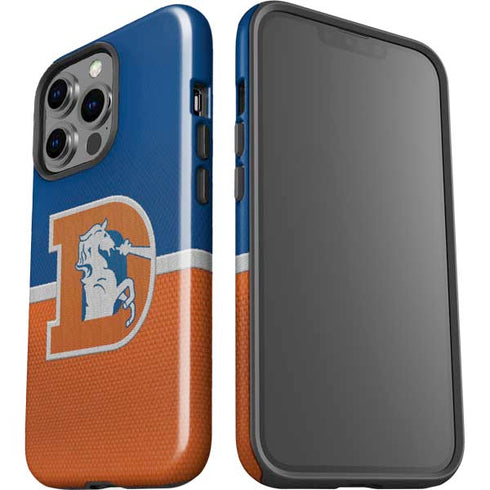 NFL Denver Broncos Vintage iPhone 15 Pro Impact Case