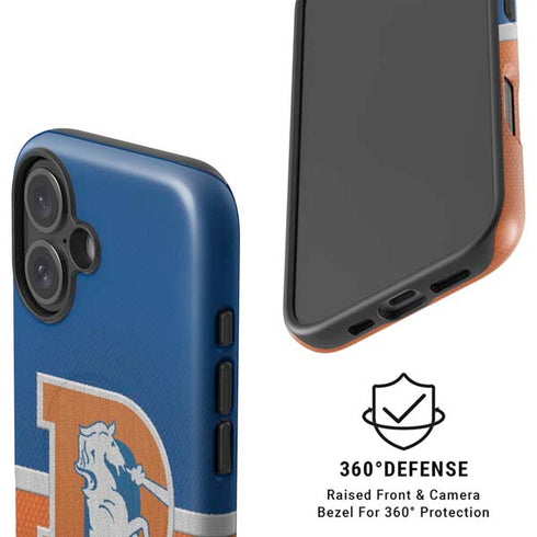 NFL Denver Broncos Vintage iPhone 16 Magsafe Impact Case