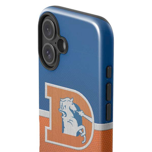 NFL Denver Broncos Vintage iPhone 16 Plus Impact Case