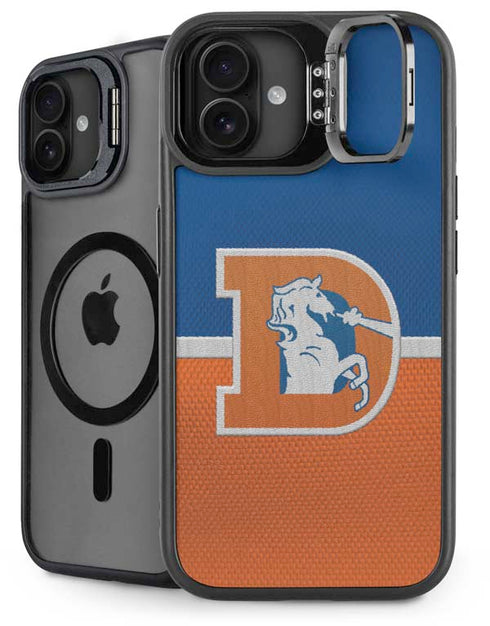 NFL Denver Broncos Vintage iPhone 16 Plus Kickstand Case