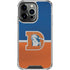 NFL Denver Broncos Vintage iPhone 16 Pro Clear Case