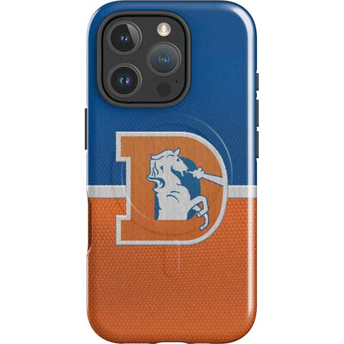 NFL Denver Broncos Vintage iPhone 16 Pro Magsafe Impact Case