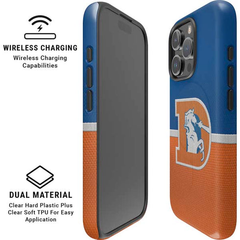 NFL Denver Broncos Vintage iPhone 16 Pro Magsafe Impact Case