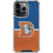NFL Denver Broncos Vintage iPhone 16 Pro Max Clear Case