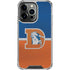 NFL Denver Broncos Vintage iPhone 16 Pro Max Clear Case