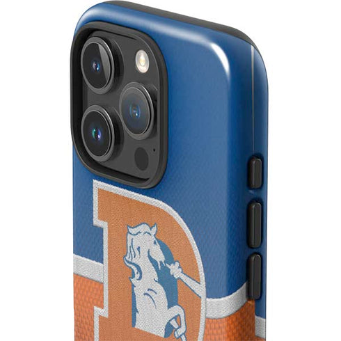 NFL Denver Broncos Vintage iPhone 16 Pro Max Impact Case