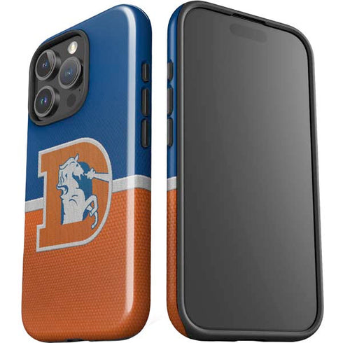NFL Denver Broncos Vintage iPhone 16 Pro Max Impact Case