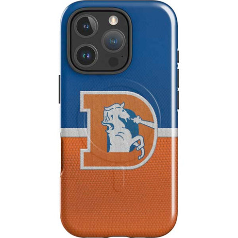 NFL Denver Broncos Vintage iPhone 16 Pro Max Magsafe Impact Case
