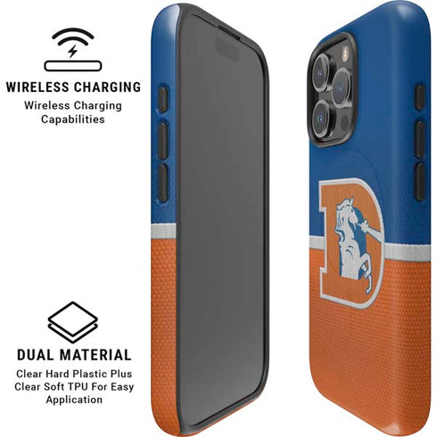 NFL Denver Broncos Vintage iPhone 16 Pro Max Magsafe Impact Case