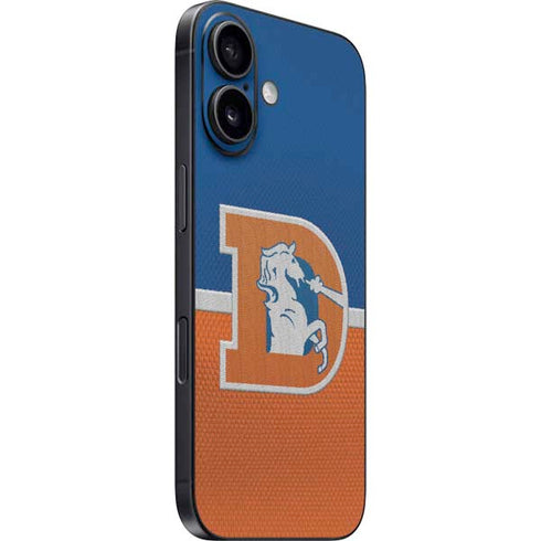 NFL Denver Broncos Vintage iPhone 16 Skin