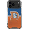 NFL Denver Broncos Vintage iPhone 18 Pro Max Clear Case