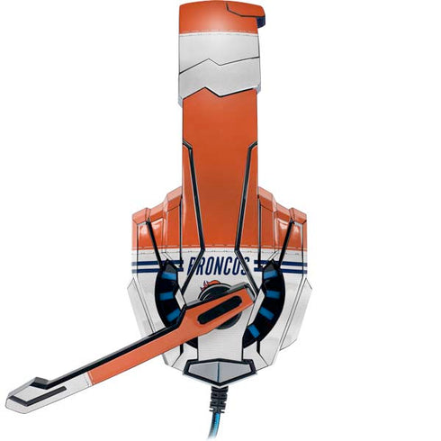 NFL Denver Broncos White Striped BENGOO G9000 Skin