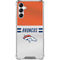 NFL Denver Broncos White Striped Gabb Phone 4 Clear Case
