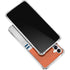 NFL Denver Broncos White Striped Galaxy A16 5G Clear Case