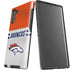 NFL Denver Broncos White Striped Galaxy Note 10 Pro Case