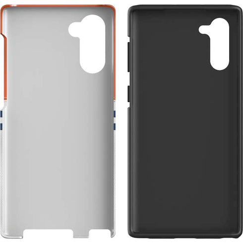 NFL Denver Broncos White Striped Galaxy Note 10 Pro Case