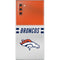 NFL Denver Broncos White Striped Galaxy Note 10 Skin
