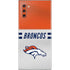 NFL Denver Broncos White Striped Galaxy Note 10 Skin
