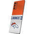 NFL Denver Broncos White Striped Galaxy Note20 5G Skin