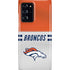 NFL Denver Broncos White Striped Galaxy Cases