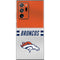 NFL Denver Broncos White Striped Galaxy Note20 Ultra 5G Skin