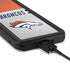 NFL Denver Broncos White Striped Galaxy S20 Plus Waterproof Case