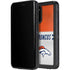 NFL Denver Broncos White Striped Galaxy S20 Waterproof Case
