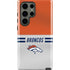 NFL Denver Broncos White Striped Galaxy S23 Ultra Pro Case