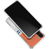 NFL Denver Broncos White Striped Galaxy S24 FE Clear Case