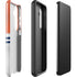 NFL Denver Broncos White Striped Galaxy S25 Impact Case