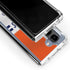 NFL Denver Broncos White Striped Galaxy Z Fold5 5G Clear Case