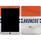 NFL Denver Broncos White Striped iPad Skins
