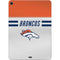 NFL Denver Broncos White Striped Apple iPad Air Skin