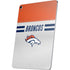 NFL Denver Broncos White Striped Apple iPad Air Skin
