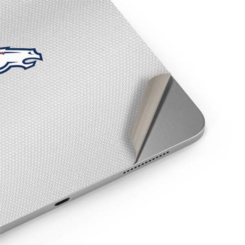 NFL Denver Broncos White Striped Apple iPad Air Skin