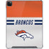 NFL Denver Broncos White Striped iPad Cases