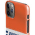 NFL Denver Broncos White Striped iPhone 11 Pro Lite Case