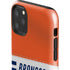 NFL Denver Broncos White Striped iPhone 11 Pro Max Impact Case