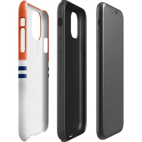NFL Denver Broncos White Striped iPhone 11 Pro Max Impact Case