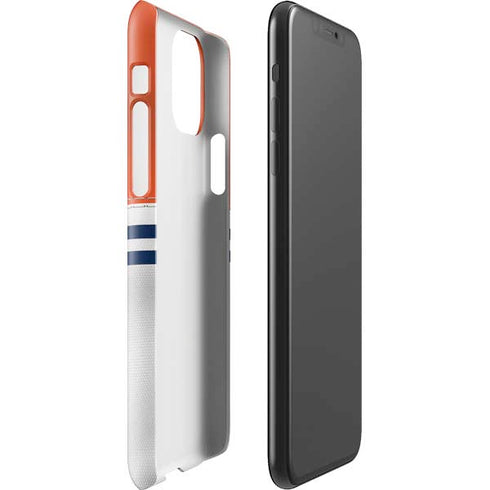 NFL Denver Broncos White Striped iPhone 11 Pro Max Lite Case