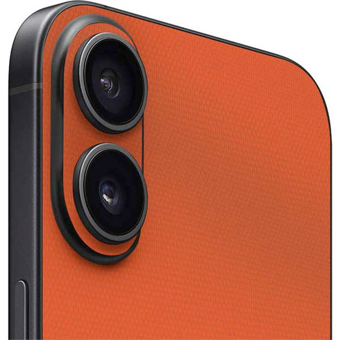 NFL Denver Broncos White Striped iPhone 16 Plus Skin