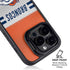 NFL Denver Broncos White Striped iPhone 16 Pro Max Kickstand Case