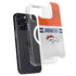 NFL Denver Broncos White Striped iPhone 16 Pro Max MagSafe Case