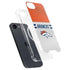 NFL Denver Broncos White Striped iPhone 16e MagSafe Case