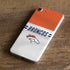 NFL Denver Broncos White Striped iPhone 8 Skin